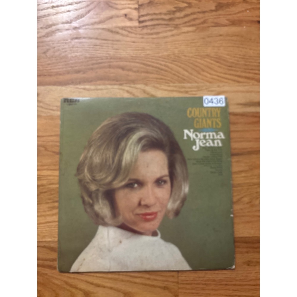 RCA Norma Jean Country Giants Vinyl LP 12" Black Good 1969 Stereo LSP-4146